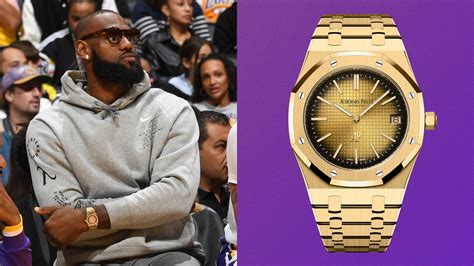 lebron james rolex mix|LeBron James royal oak watch.